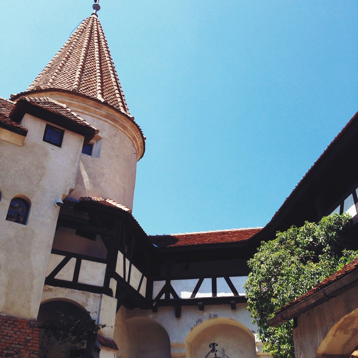 Bran Castle in Transylvania Romania